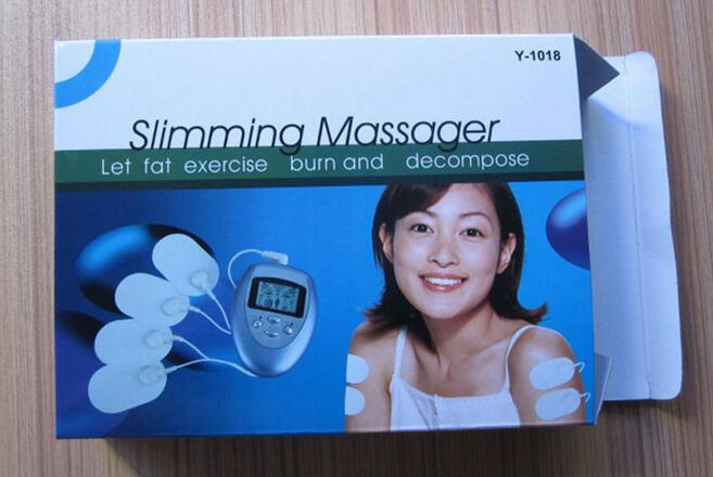 4 Pads Full Body Slimming Fat Burner Electric Muscle Stimulator Attarify Attarify attarify.store.
