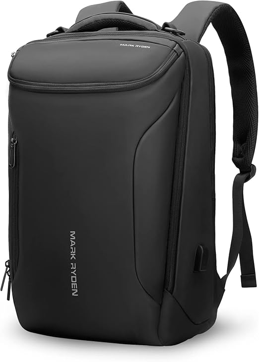 MARK RYDEN Business Backpack for Men, Waterproof High Tech Backpack with Sport Car Shape Design and USB Charging Port Attarify Attarify attarif.store.