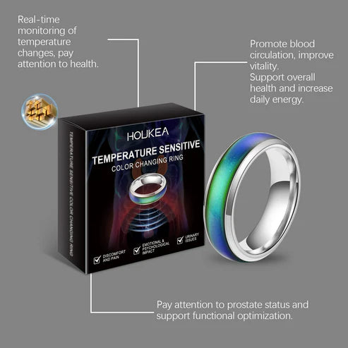 Color Changing Ring Portable Fashion Men Attarify Attarify attarify.store.