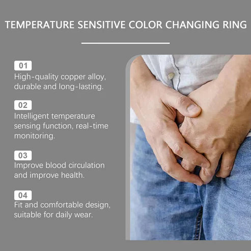 Color Changing Ring Portable Fashion Men Attarify Attarify attarify.store.